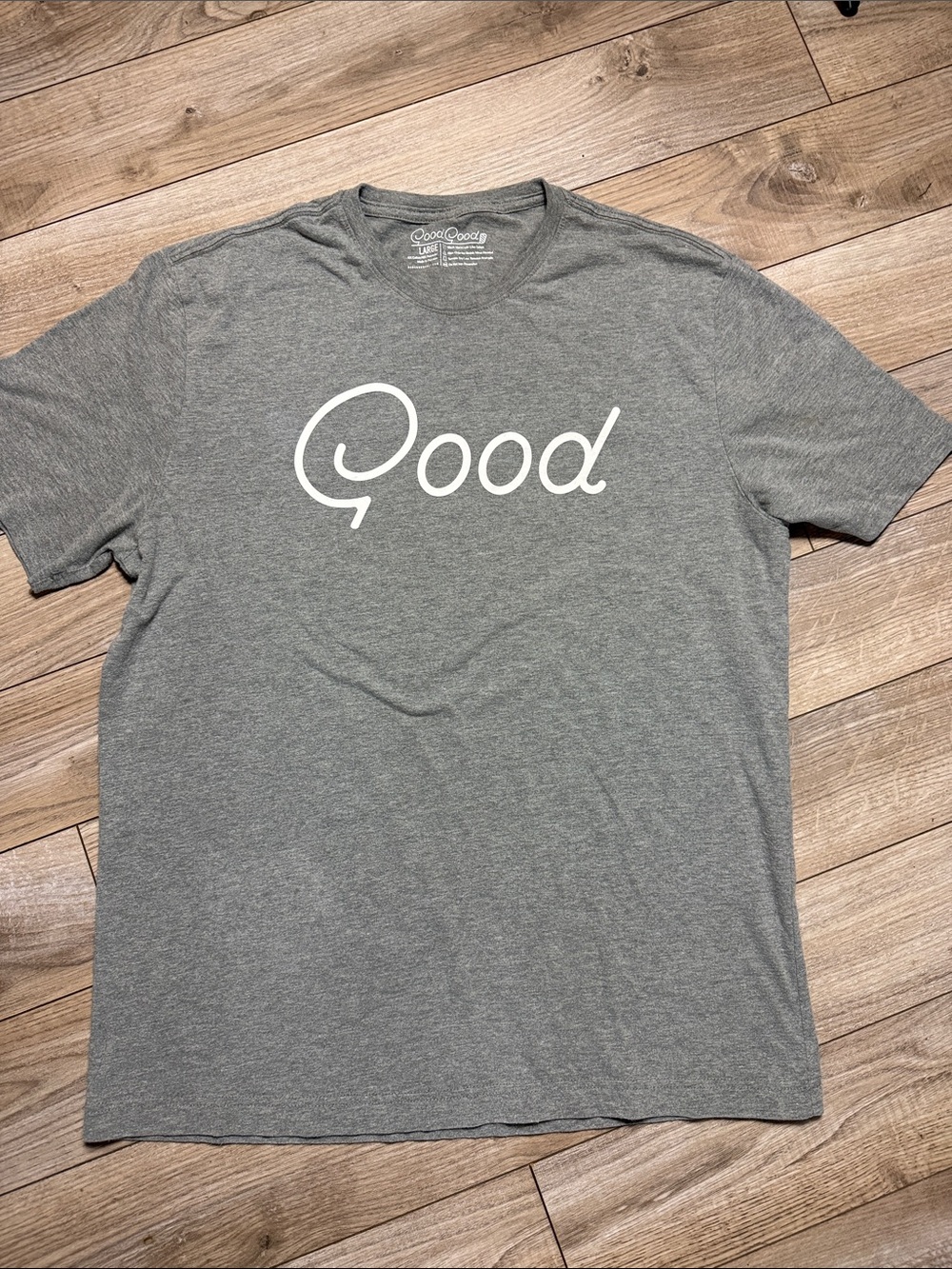 Men's Gray 'Good Good’ Tee